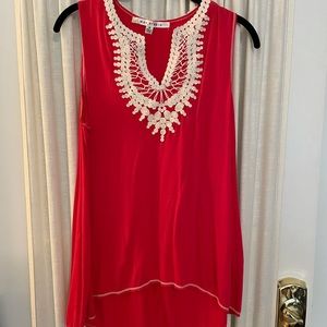Max Studio Red/Orange Tank Mrs